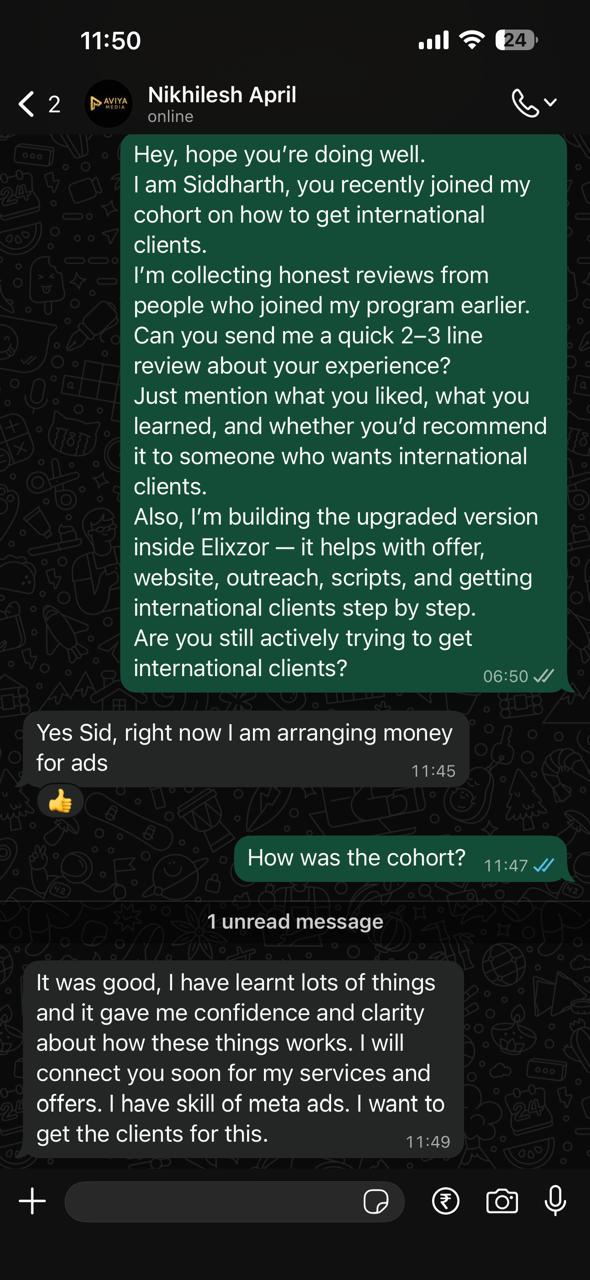 Testimonial